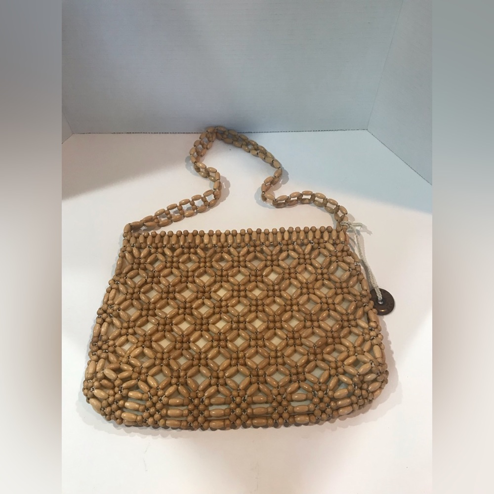 The Sak Wood Beaded Purse